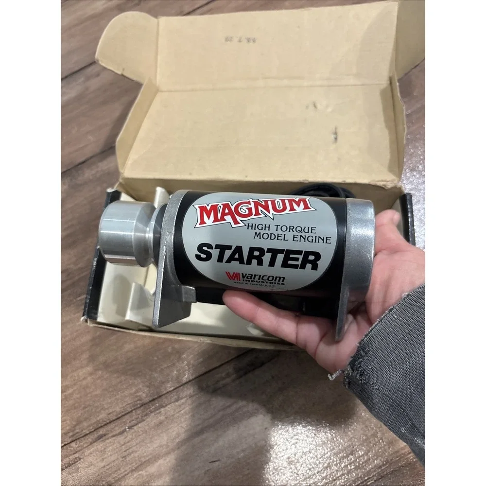 Magnum Vericom Industries high torque model engine starter RC 12V Not Tested